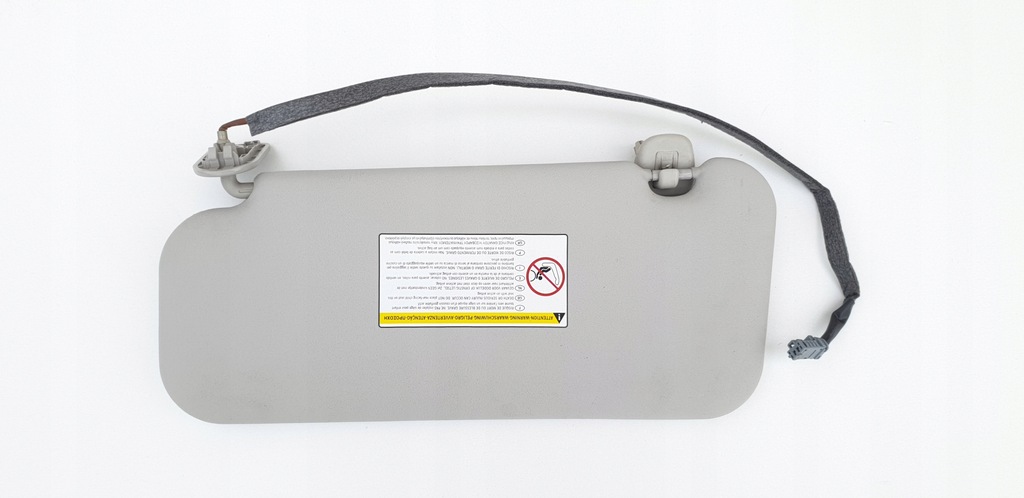 фото №8, Peugeot 207 козырёк солнцезащитный защита стекло правая