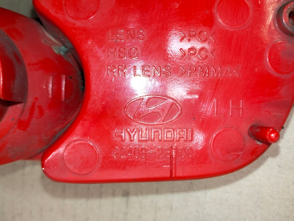 фото №7, Лампа протитуманна бампера задня hyundai santa fe ii 92408-2b000 ліва
