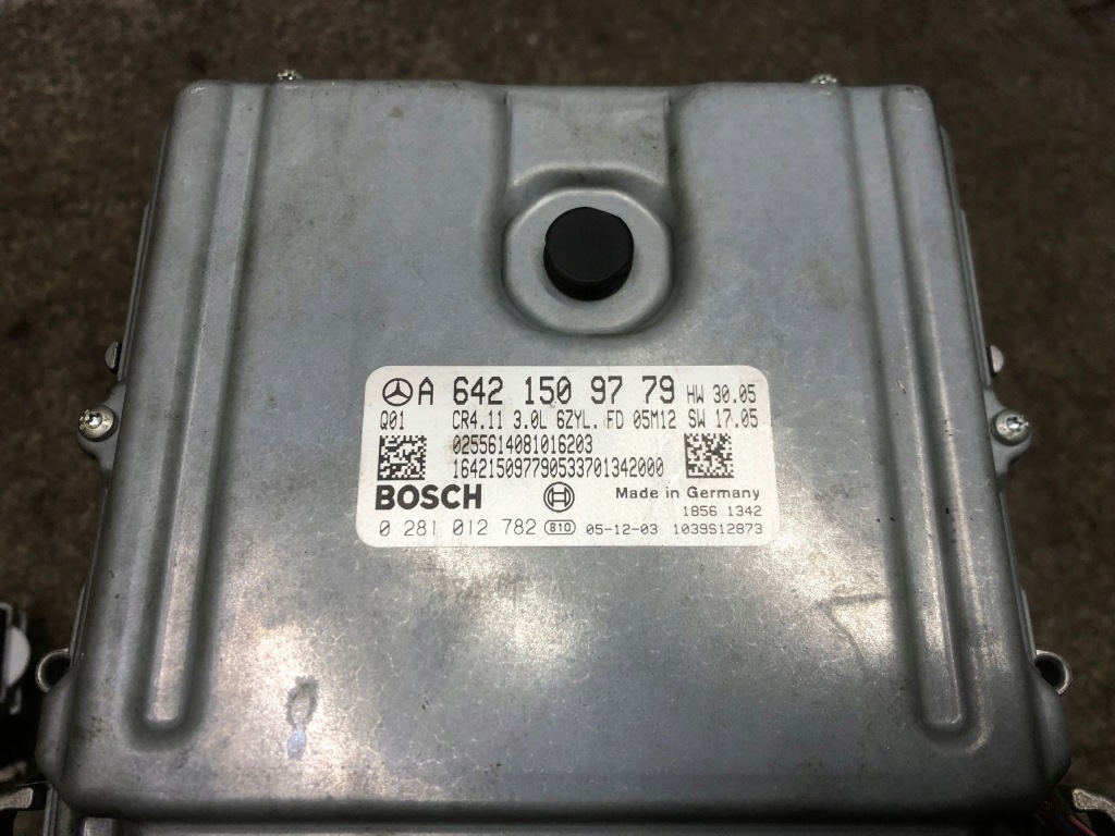 фото №6, Mercedes w219 cls набір блок керування двигуна замок запалювання ключ 3.0 v6 cdi kpl