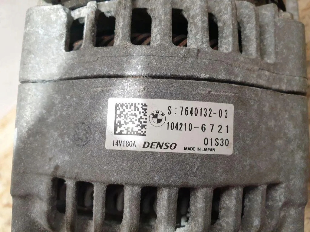 фото №10, Генератор bmw 4 coupe f32, f82 104210 2.0l дизель 2017