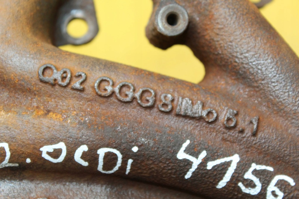 фото №14, Mercedes-benz оригинальный номер a6401420301 коллектор выпускной