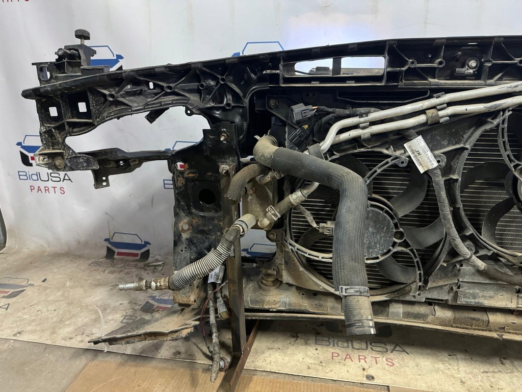 фото №9, Pas передний комплект радиатор вентилятор бампер лампы ford fusion 2017-19