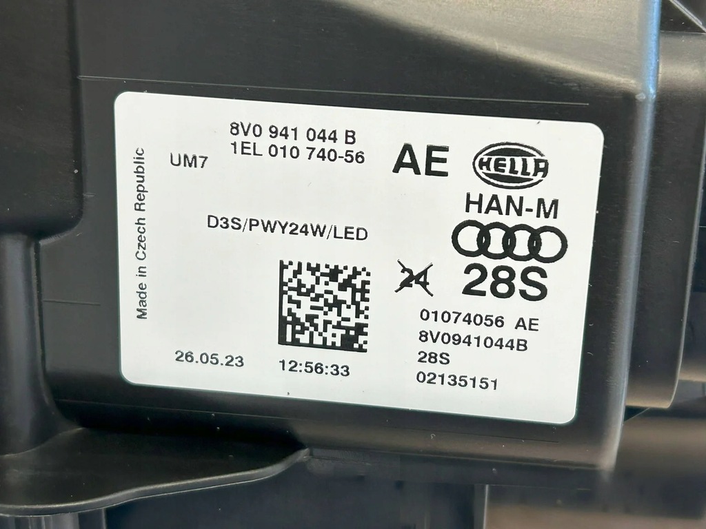 фото №6, Audi a3 s3 8v фара 8v0941044b 1el01074056