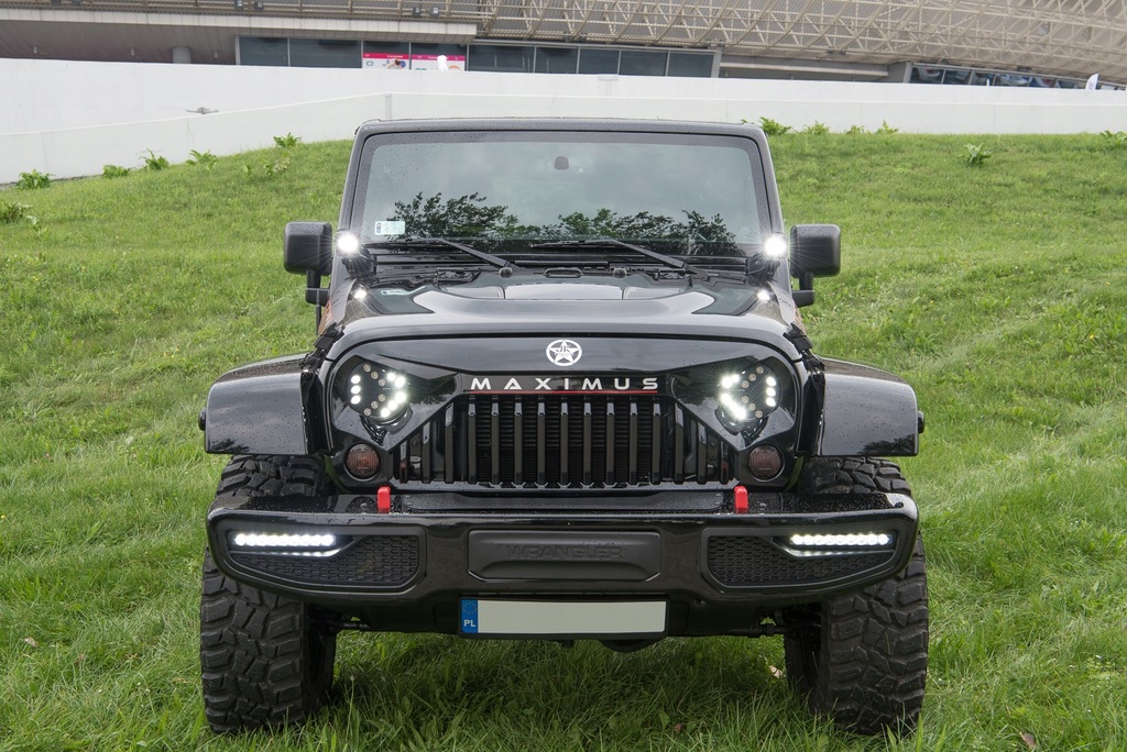 фото №13, Jeep wrangler jk 2007-2018 решітка радіатора передній gladiator