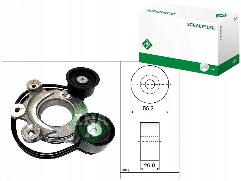фото №1, Натяжитель ремень клиновой jaguar e-pace f-pace land rover defender
