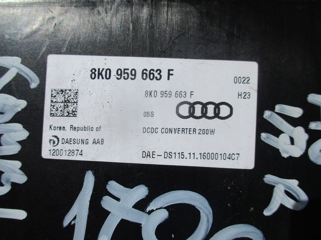 фото №2, Стабілізатор модуль напруги audi a6 a7 8k0959663f