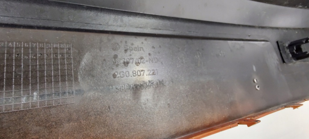 фото №10, Volkswagen оригинальный номер 2g0807221 бампер