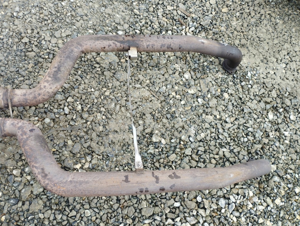 Bmw f01 f02 гаситель выхлоп 7578187 7578186 с Разборки