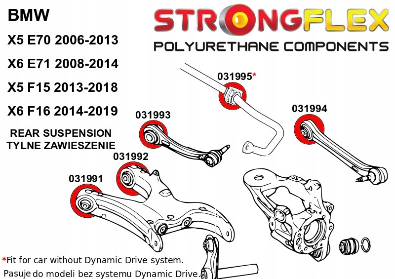 фото №2, 031995a - втулка стабілізатора заднього sport strongflex