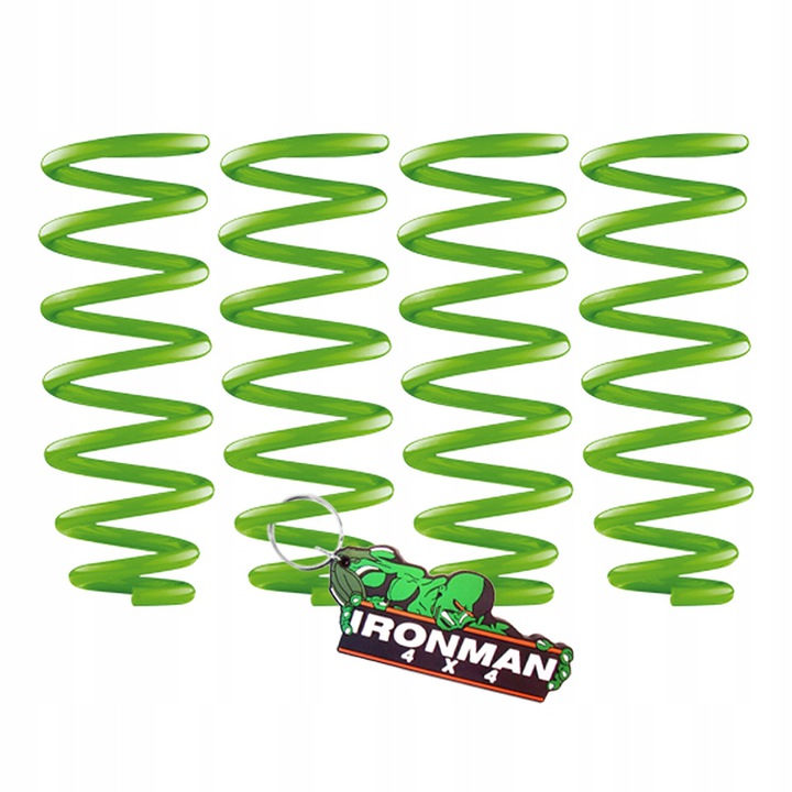 фото №12, Suzuki jimny 1998+ lift 50mm 50/200kg набор пружины перед задняя