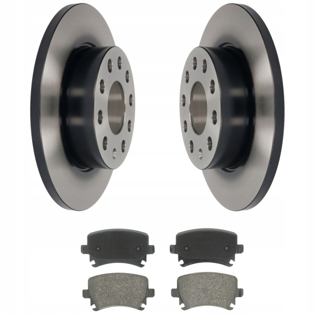 фото №1, Тормозные диски + тормозные колодки задняя vw golf v vi plus jetta 260mm