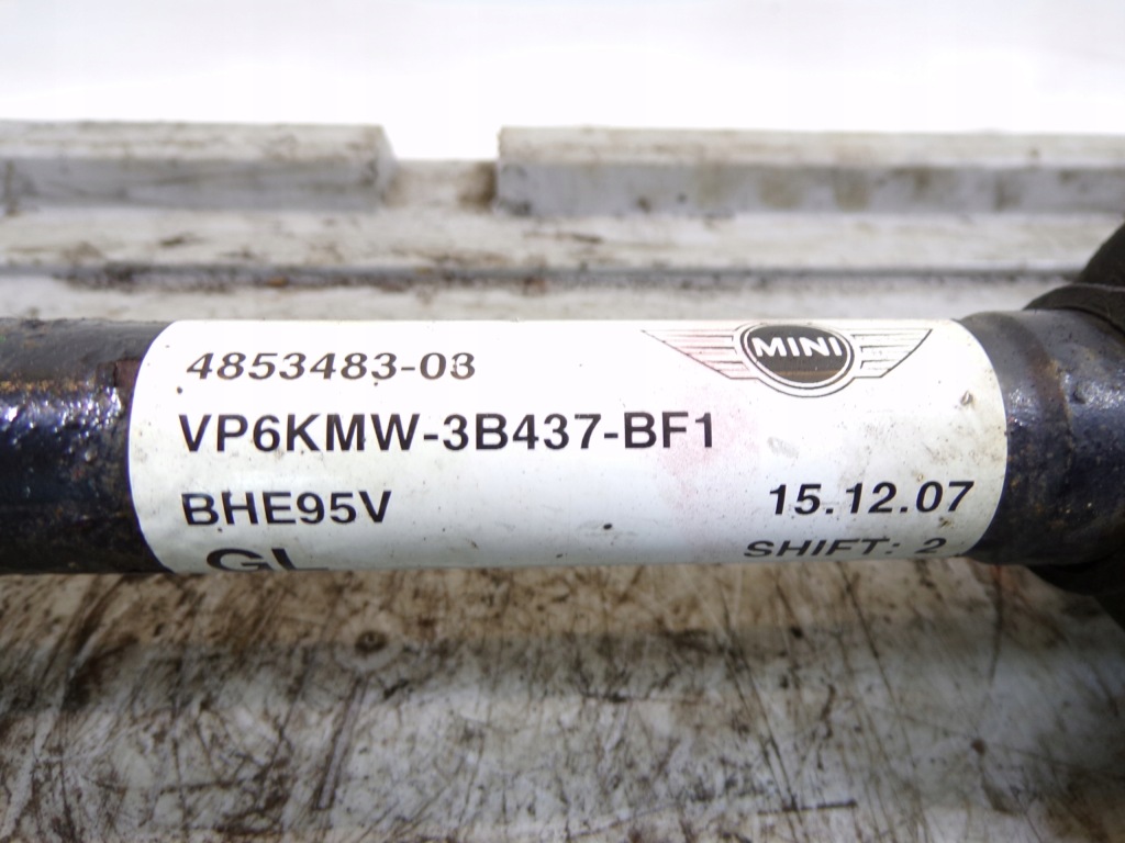 Привідний вал права mini cooper 1.6b 485348303 Зі Шроту