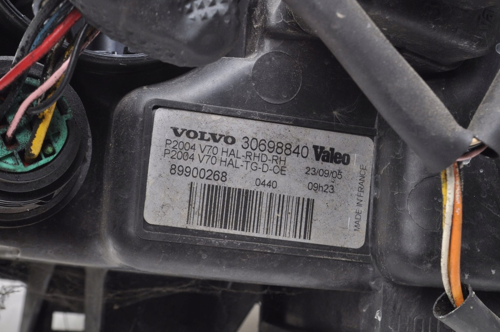 фото №7, Volvo v70 ii лампа правая передняя правый перед uk 30698840 lift