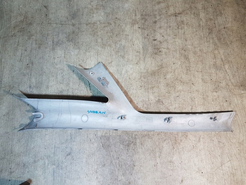 фото №2, Пластик защита стойка правый перед vw sharan