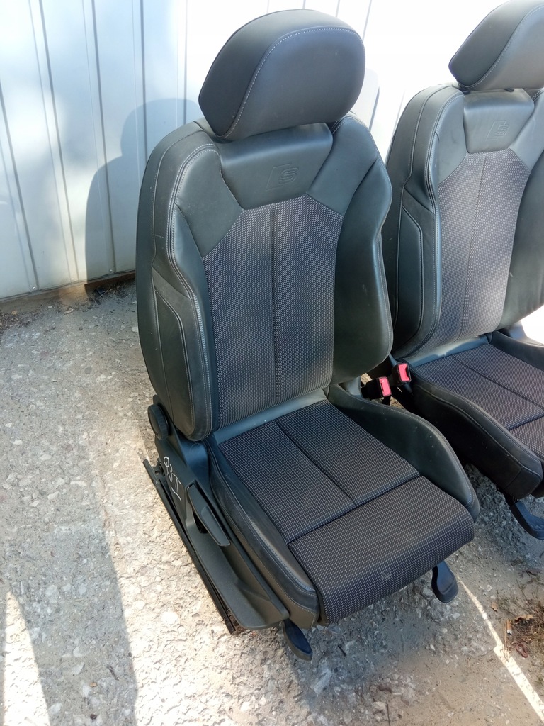 фото №8, Audi q3 ii 83a сиденья передние заднее сиденье s-line