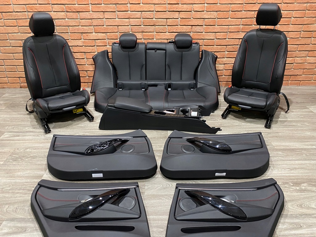 фото №1, Bmw 4 gc f36 сиденья заднее сиденье обшивки салон кожа