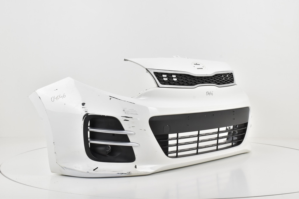 фото №8, Kia rio iii 3 lift 2015- бампер передній