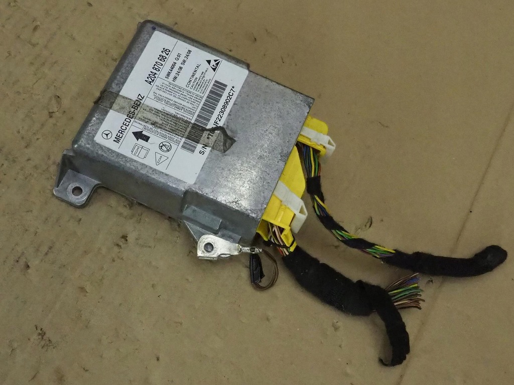 фото №7, Датчик модуль подушка безпеки a2048706826 mercedes w204