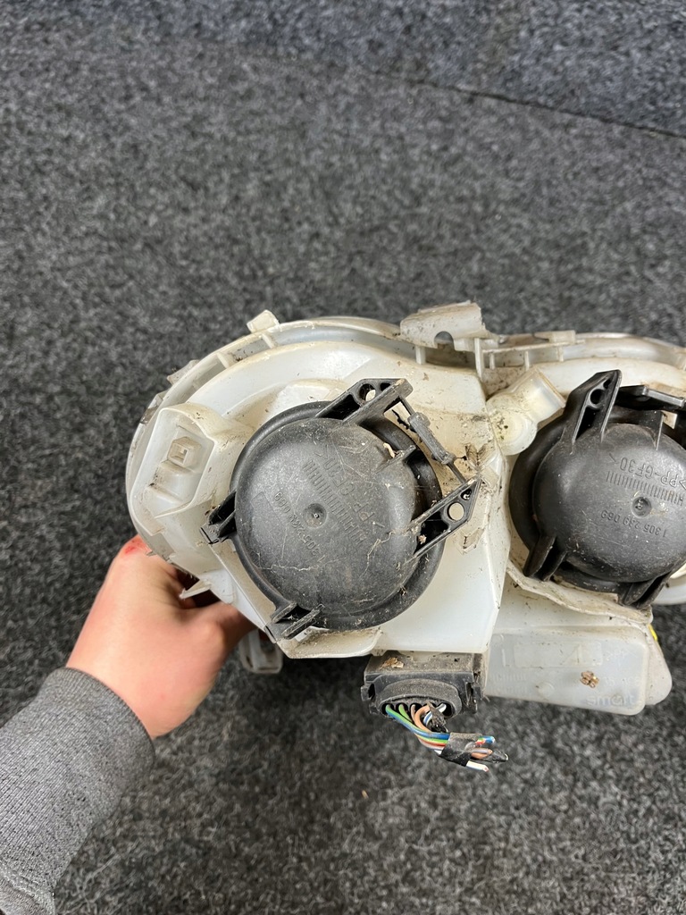 фото №8, Smart fortwo 450 fl lift лампа ліва перед передня оригінальний номер europa 0301169201