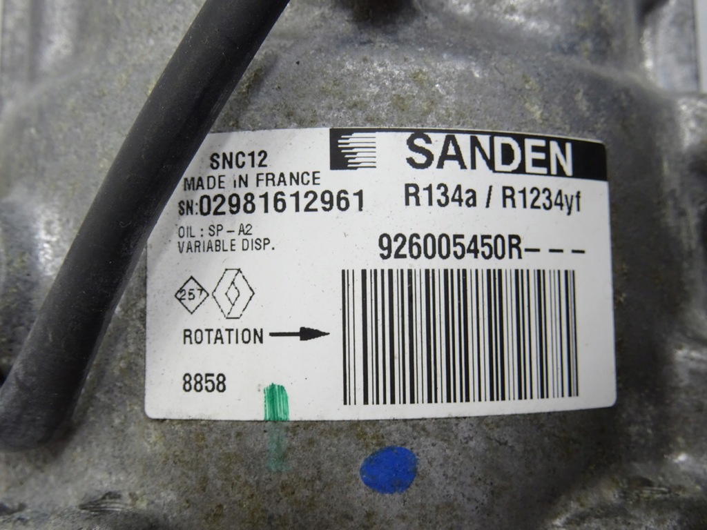 фото №9, Renault nissan компресор кондиціонера 926005450r