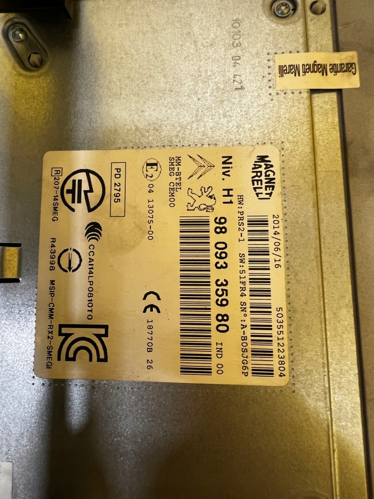 фото №11, Навигация дисплей экран peugeot 508 i lift