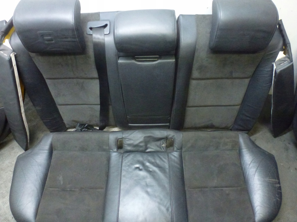 фото №1, Заднее сиденье обшивки кожа alcantara a4 b7
