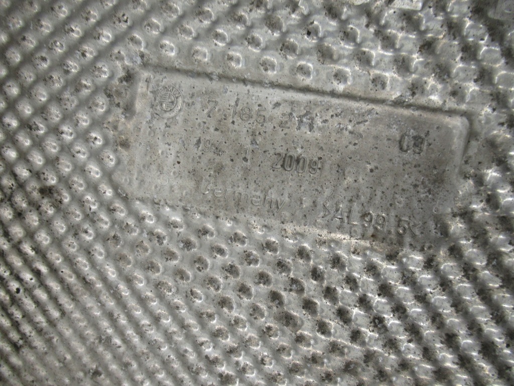 фото №5, Защита тепловая глушителя задняя левая bmw f01 f02 f04