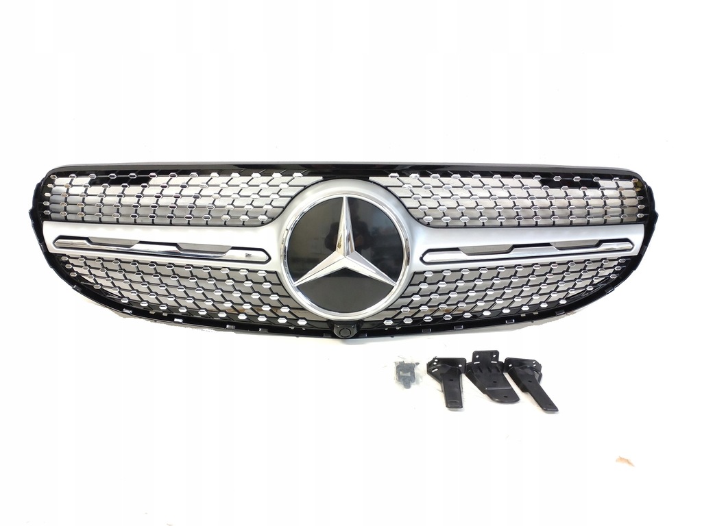 фото №1, Решётка радиатора решётка радиатора решётка mercedes glc x253 2019- silver