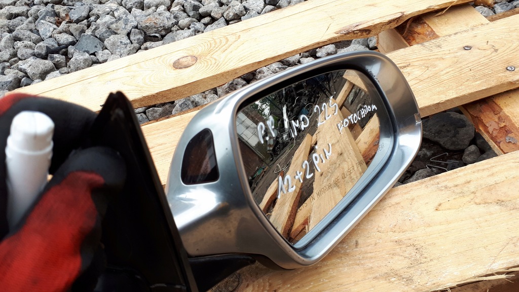 фото №13, S4 b8 a4 дзеркало заднього виду праве asysnent перед