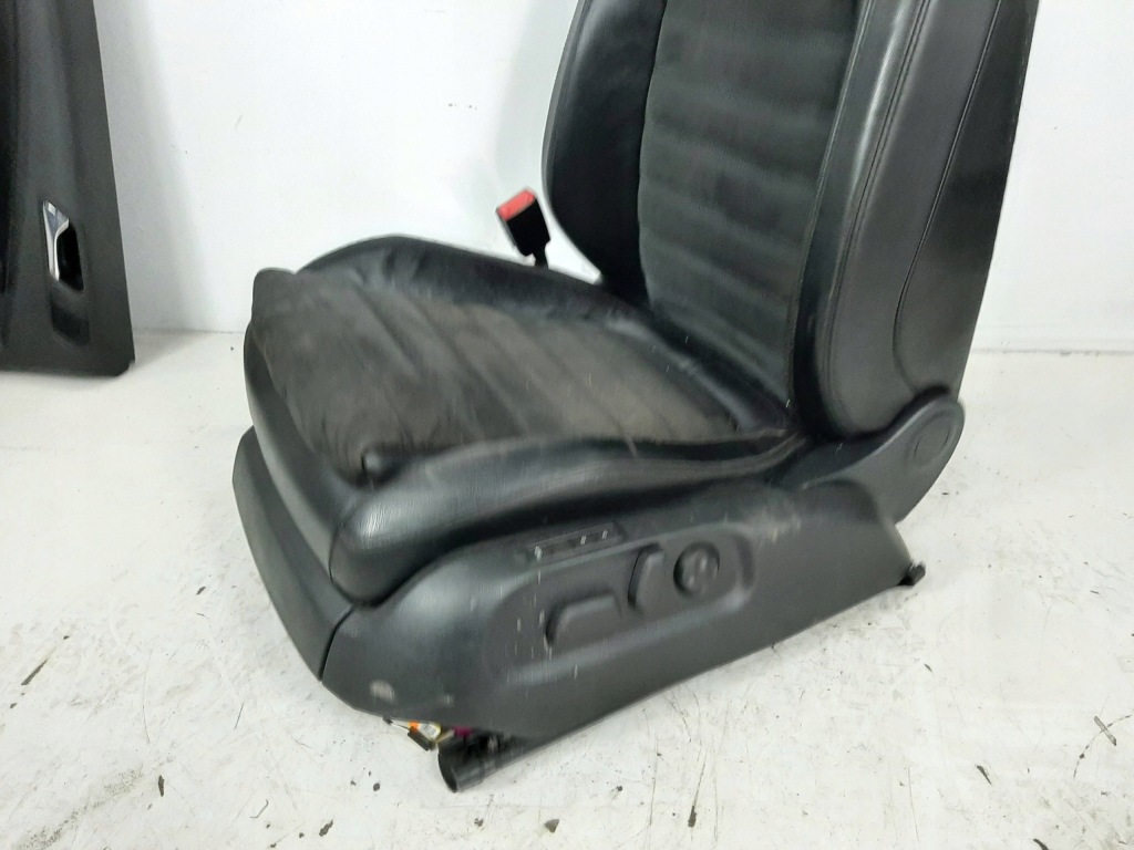 фото №15, Passat b6 variant 08r оббивка шкіра комплект сидіння заднє сидіння обшивки тунель