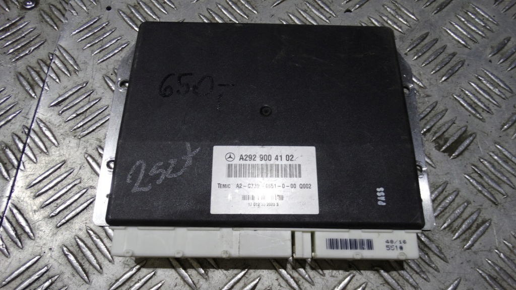 фото №1, Модуль подвеска temic mercedes w292 w166 1