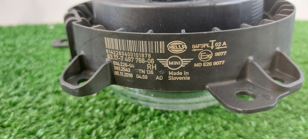 Mini cooper 2019-2022 rok правий протитуманна фара led drl оригінальний номер Ціна