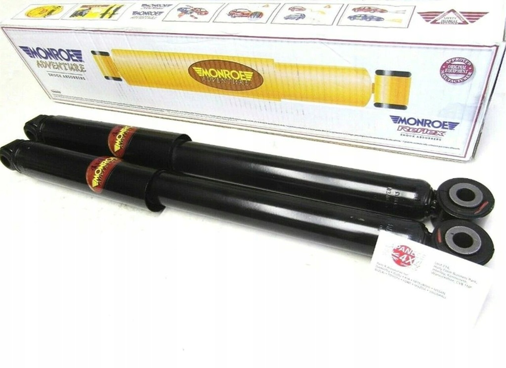 фото №1, Monreo 2x амортизаторы задняя jeep wrangler iii jk 2006- rz