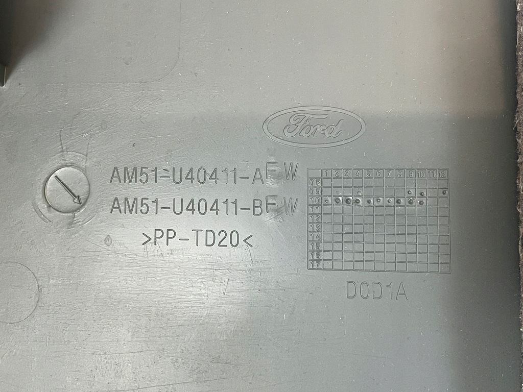 фото №7, Обивка крышки багажника обшивка ford grand c-max mk2 am51-u40411-a