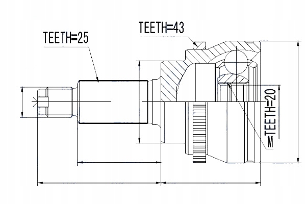 фото №4, Шарнір зовнішній suzuki ignis 1.3 nty