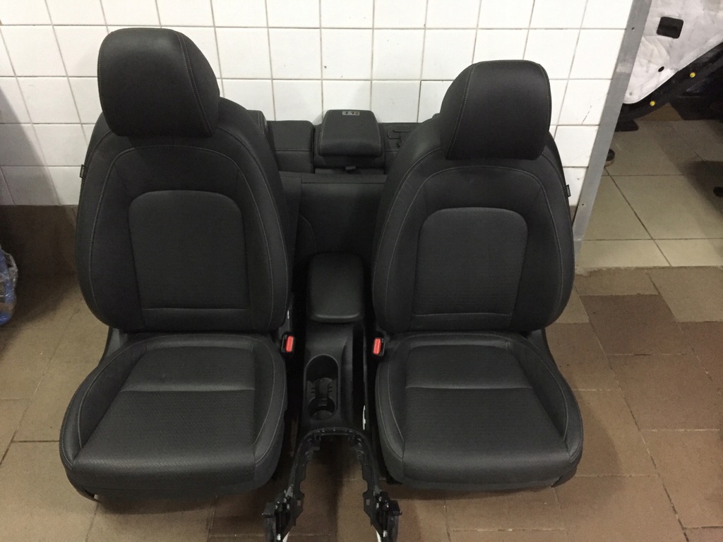 фото №1, Hyundai kona сиденья обшивки кожа вентилируемая krell