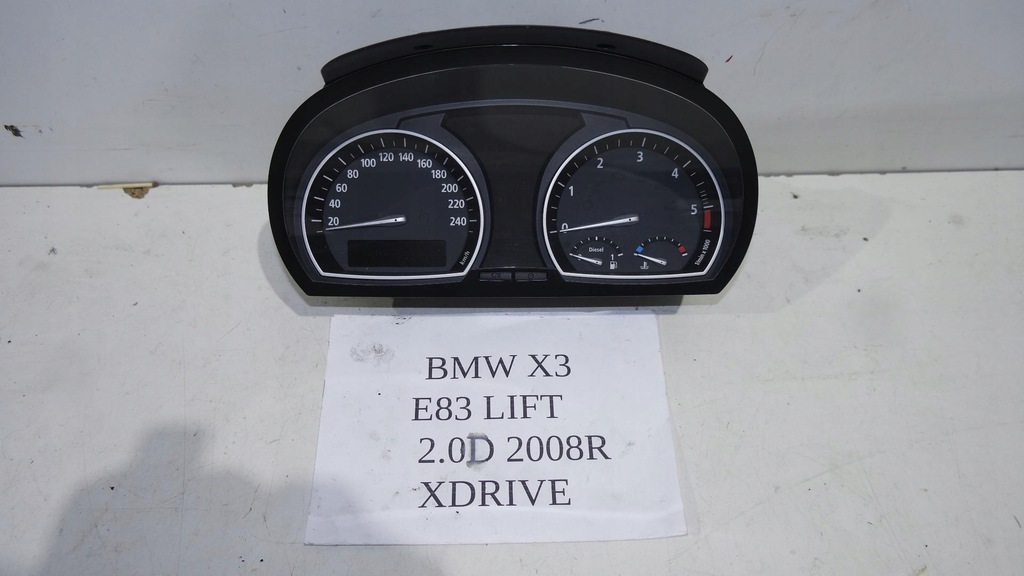 фото №1, Лічильник bmw x3 e83 2.0 d 1024641