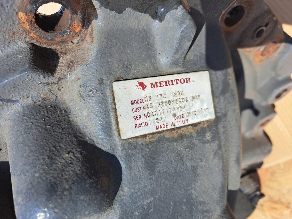 фото №6, Вкладиш міст диференціал renault gama t volvo fh 4 fm 4 meritor ms17x evo 2.47