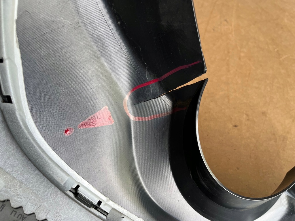 фото №10, Bmw 2 gran coupe f44 бампер задняя задний диффузор чёрный