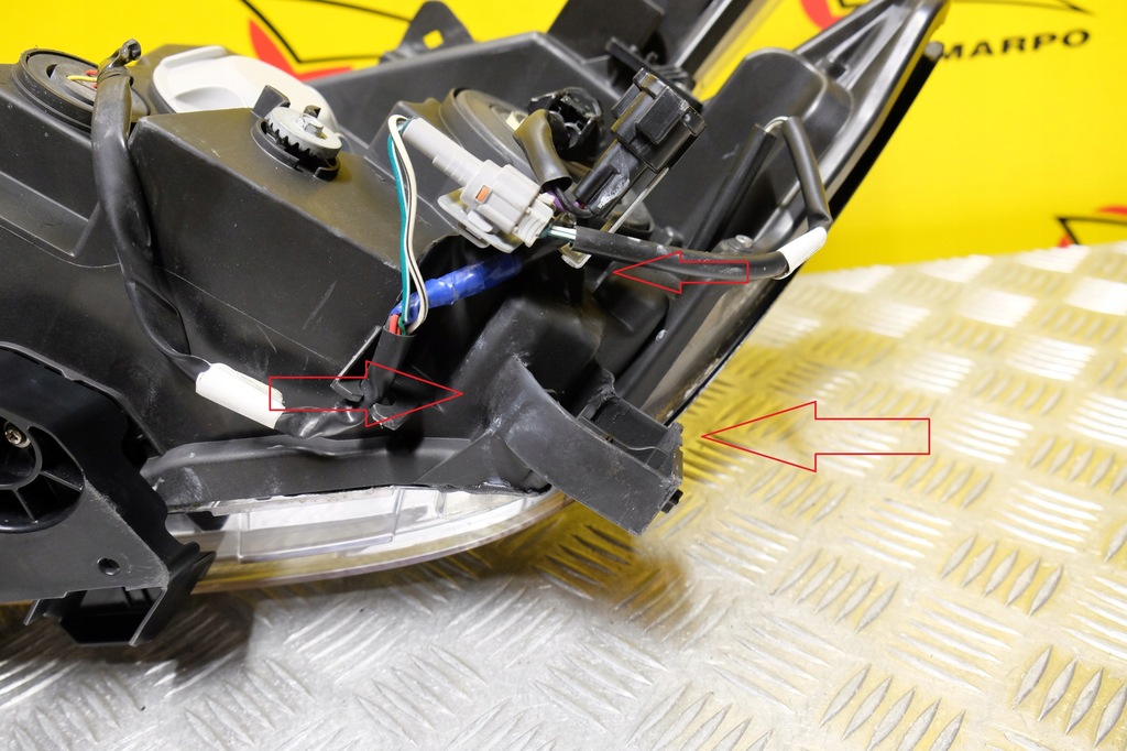 фото №15, Nissan murano z52 2015- фара лампа звичайна лінзована r usa