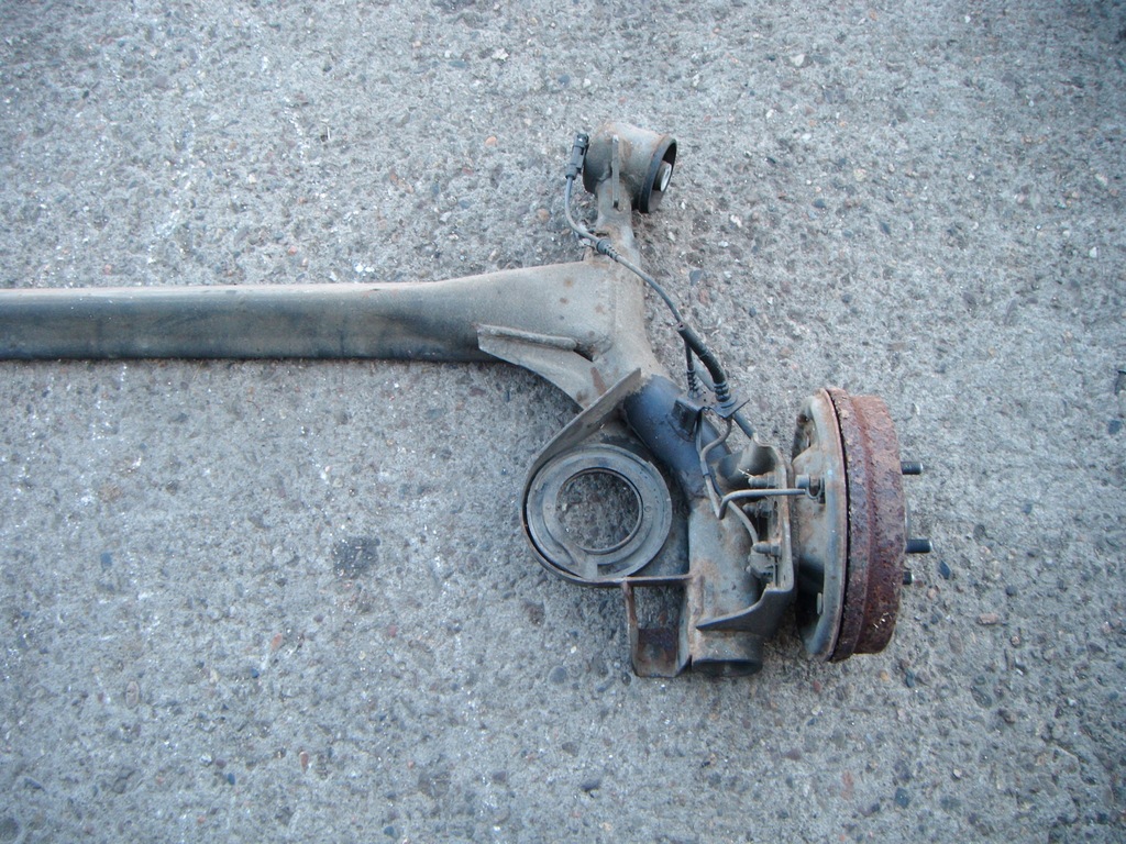 фото №6, Chevrolet spark iii 09-15 oś балка задняя