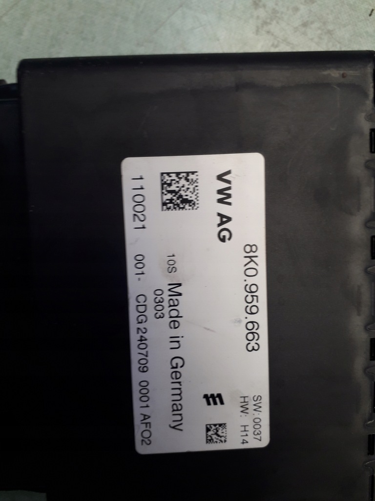 фото №4, Audi a4 a5 8t модуль блок керування напруги