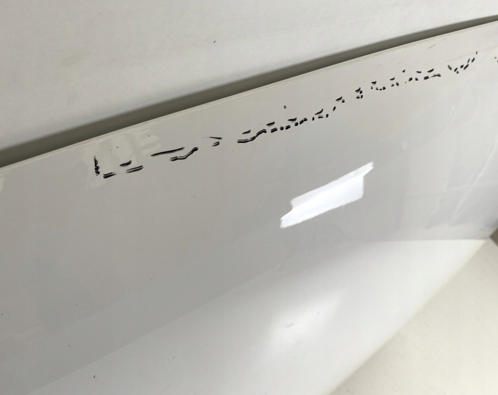 Audi q3 83a капот крышка двигателя белый оригинальный номер Недорого