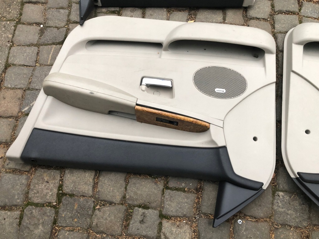 фото №5, Jeep grand cherokee wk wh - обшивки обивка дверь eu комплект greystone