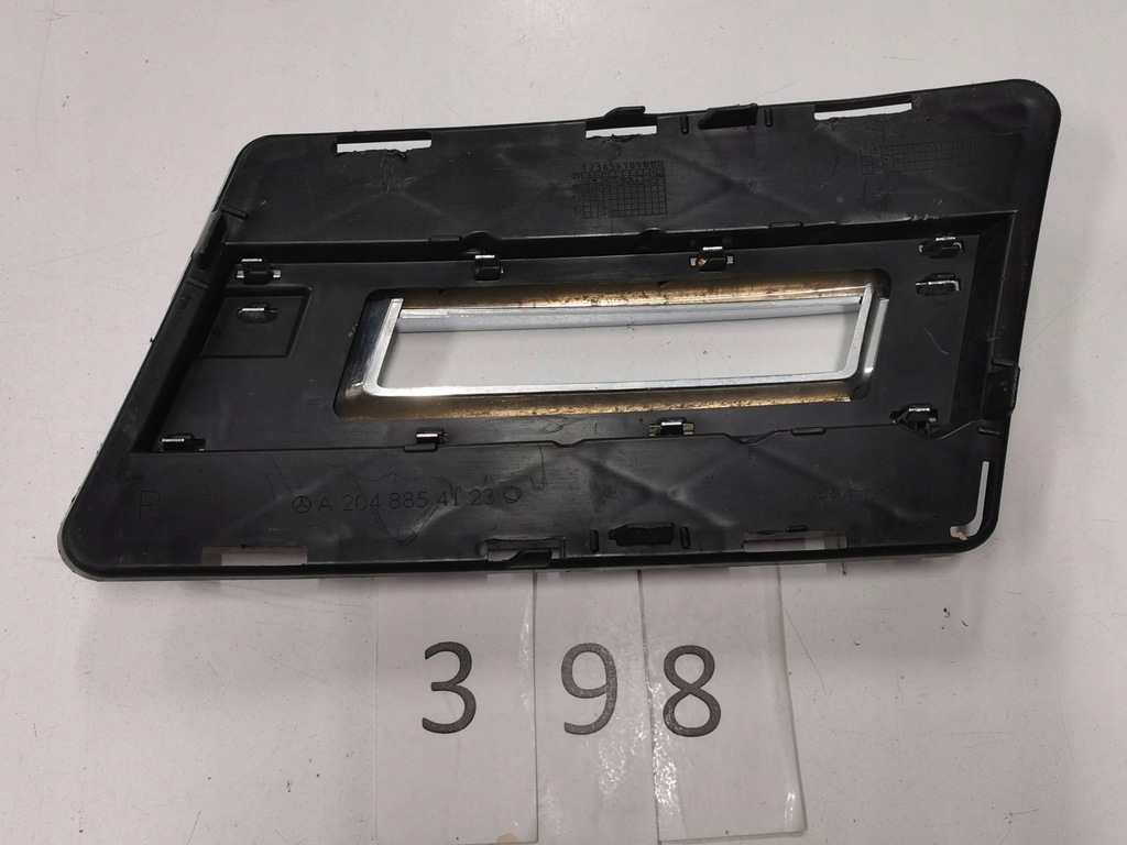 фото №8, Решітка бампера передній mercedes glk w204 przed lift права 398.