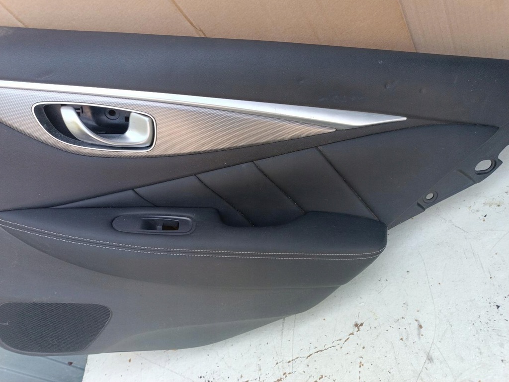 фото №6, Обшивка оббивка двері правий задня infiniti q50s