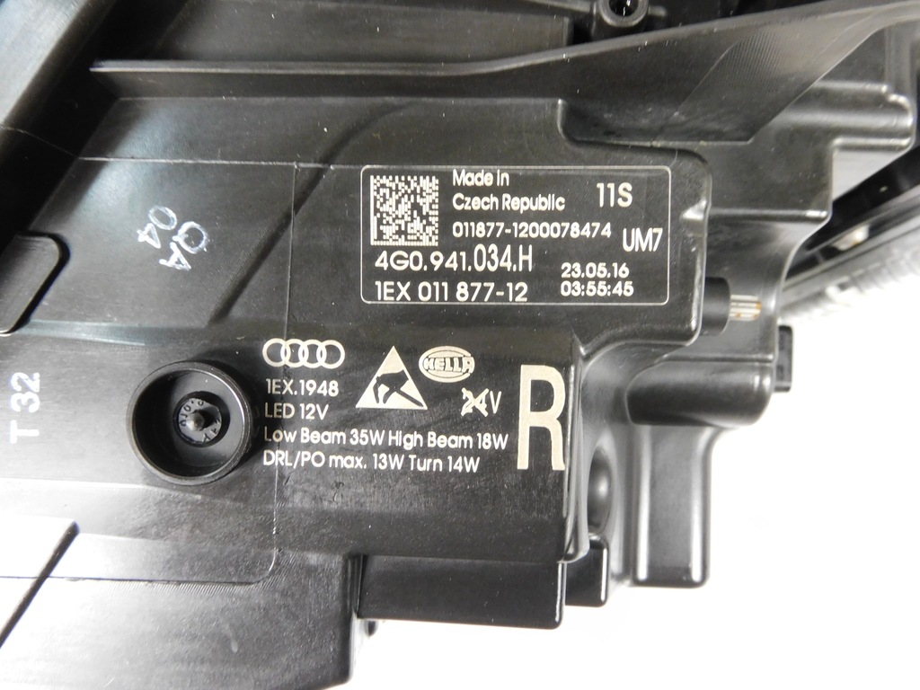 фото №14, Audi a6 c7 4g lift лампа права full led комплектна