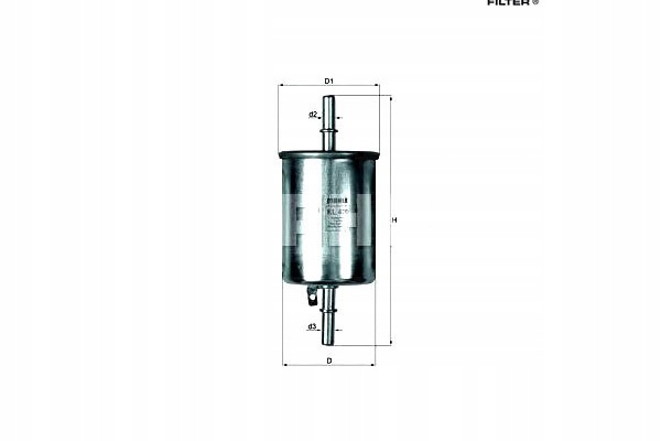 фото №1, Knecht фильтр топлива chevrolet aveo / kalos spark d