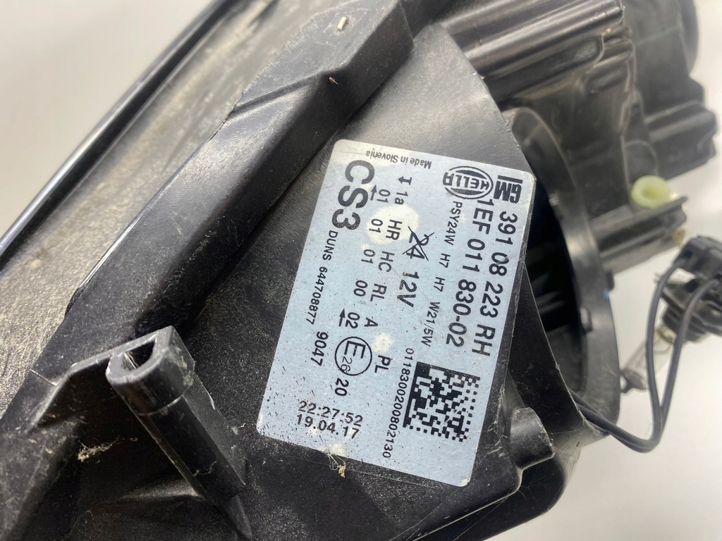 фото №9, Opel corsa e лампа правая правый перед передняя 39108223