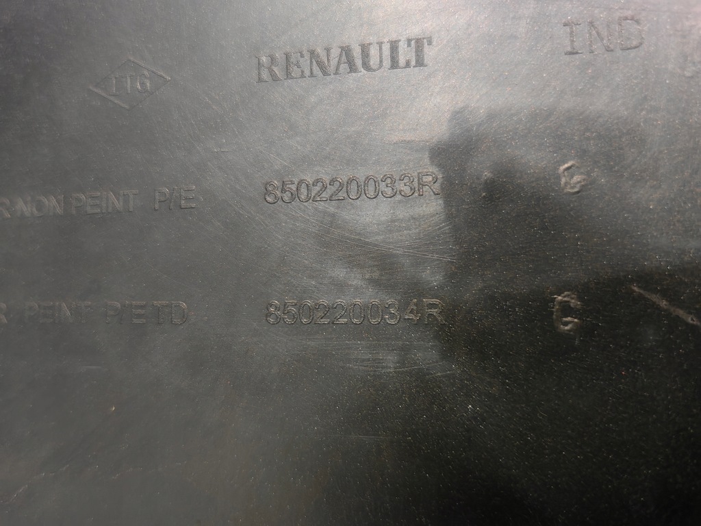 фото №7, Бампер задняя задний dacia duster i 1 оригинал 850220034r